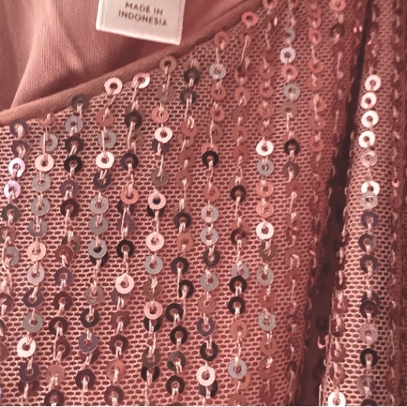 Sparkling Pink Party Dress - Picture 5 of 7